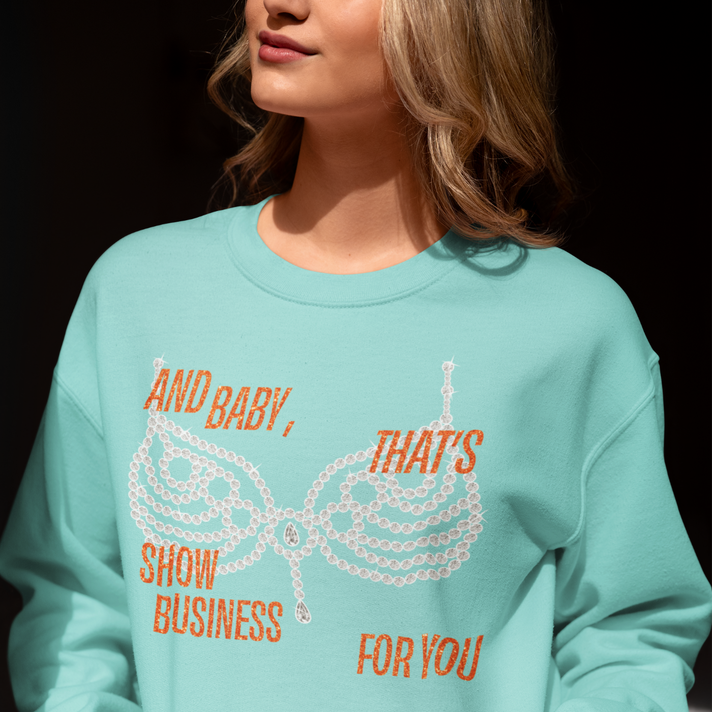 life of a showgirl sweatshirt
