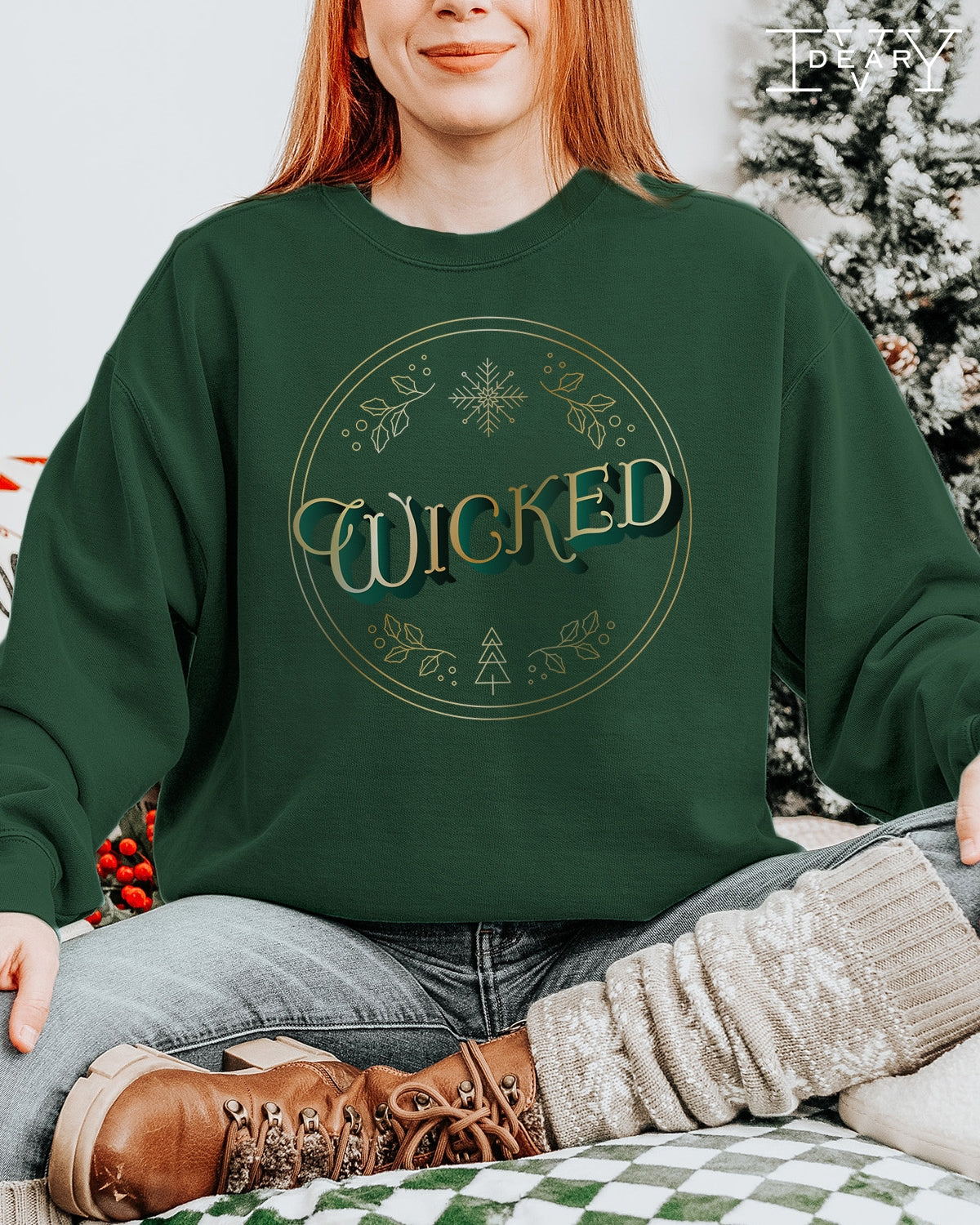 Wicked Sweatshirt: For Good Holiday Christmas Sweatshirt