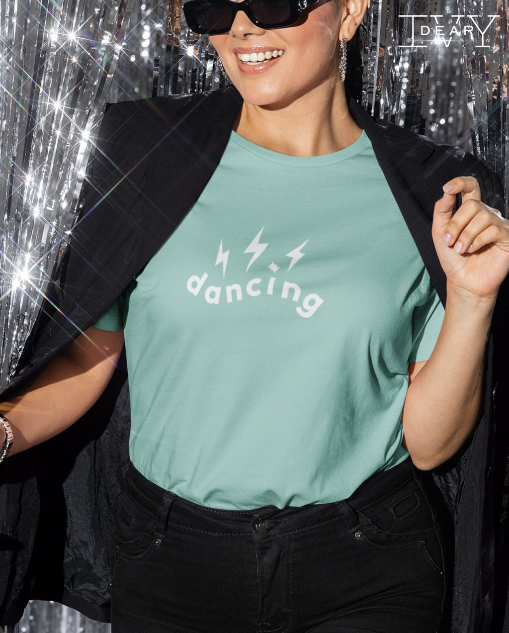 Dancing Lighting Strikes Shirt - Dear Ivy Design Studio