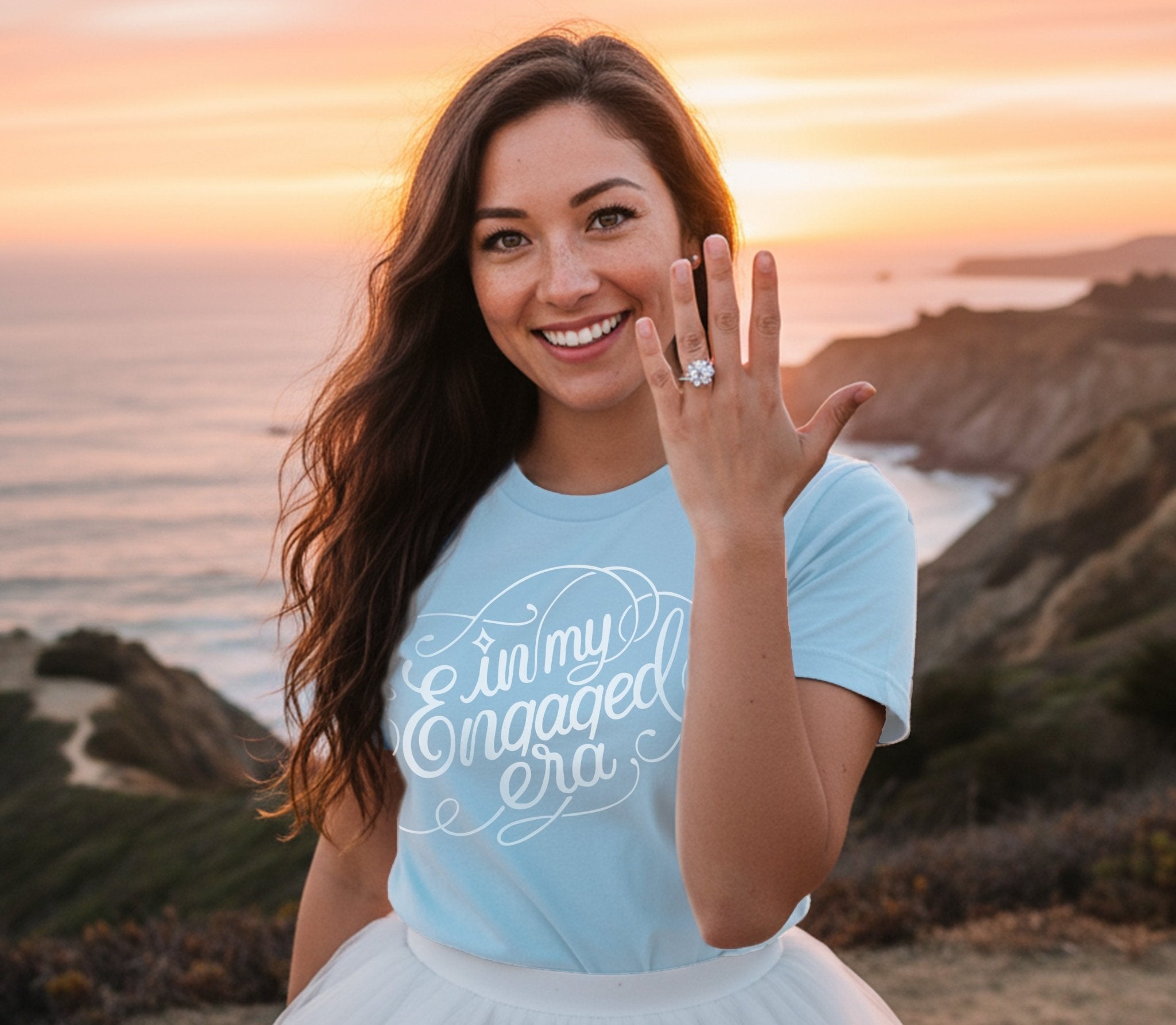 Engaged Era Bride-To-Be Shirt - Fiancee Tshirt Future Mrs Gift - Dear Ivy Design Studio