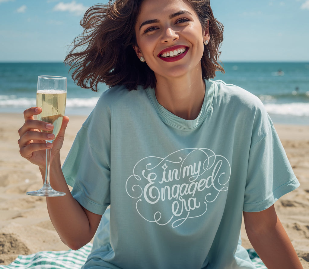 Engaged Era Bride-To-Be Shirt - Fiancee Tshirt Future Mrs Gift - Dear Ivy Design Studio