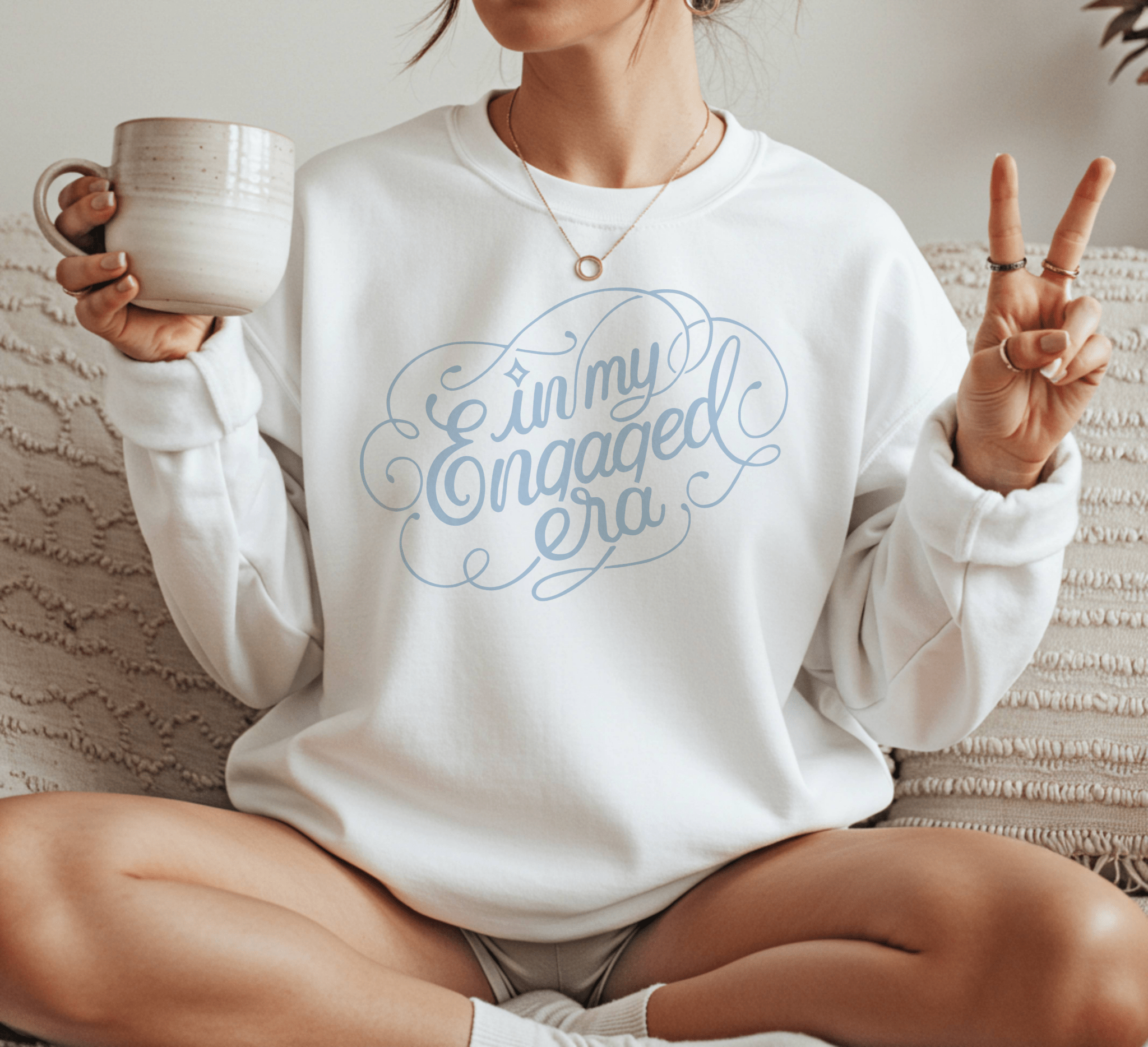Engaged Era Sweatshirt - Dear Ivy Design Studio