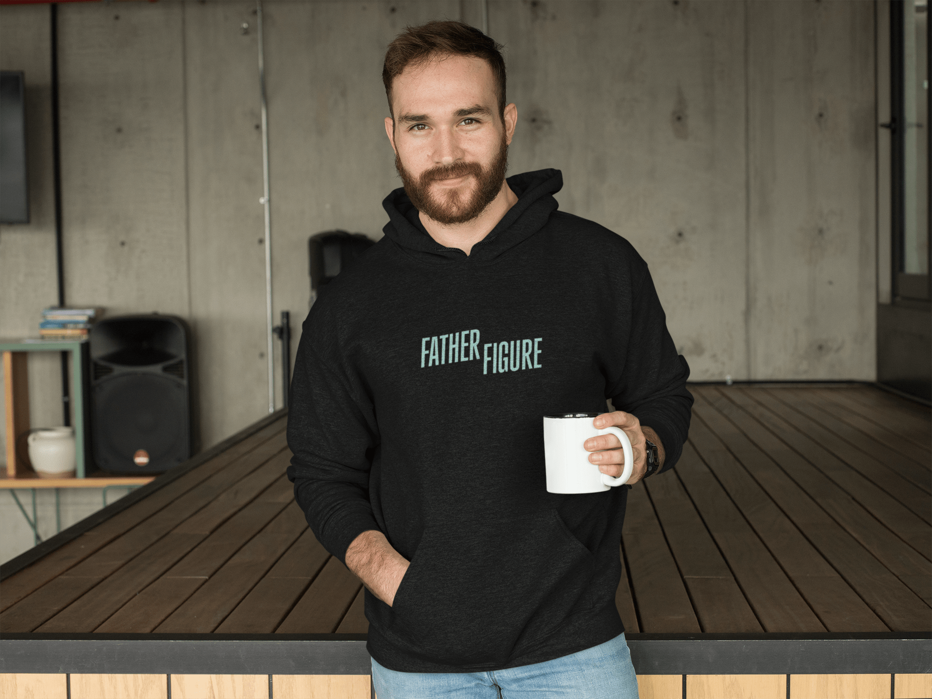 Father Figure Hoodie - Dear Ivy Design Studio