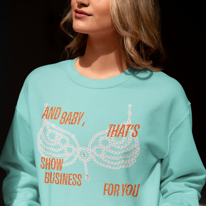 life of a showgirl sweatshirt