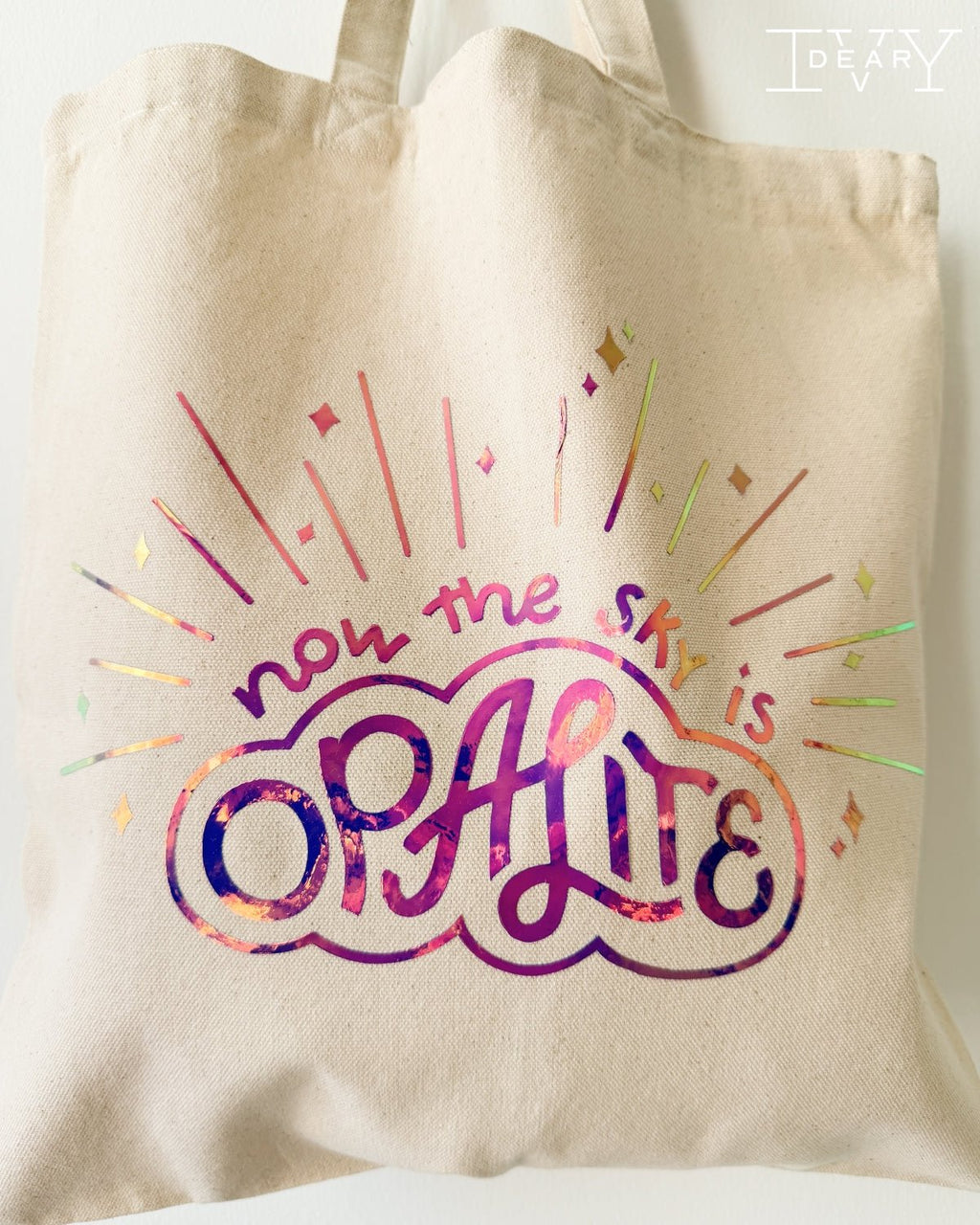 Opalite Tote Bag - Dear Ivy Design Studio