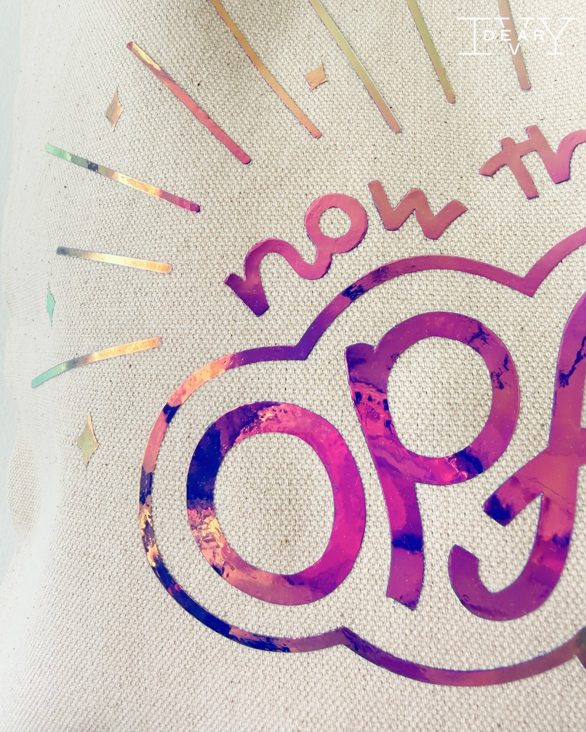 Opalite Tote Bag - Dear Ivy Design Studio