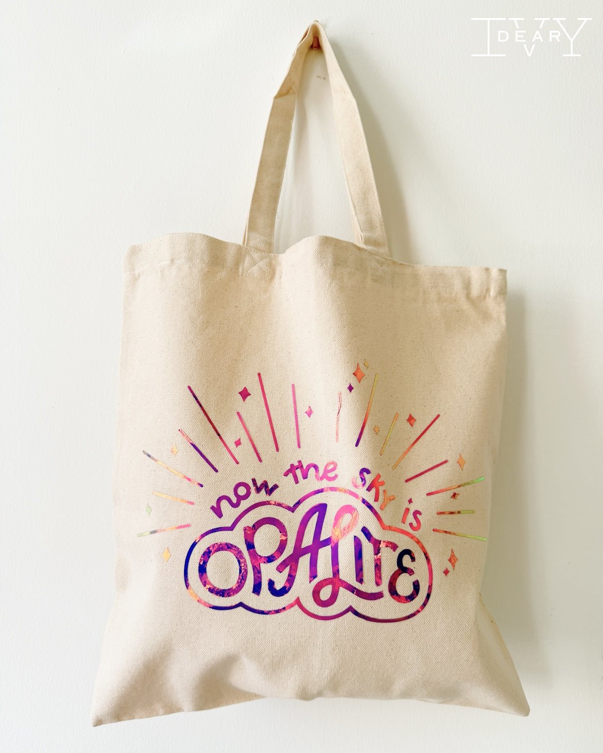 Opalite Tote Bag - Dear Ivy Design Studio