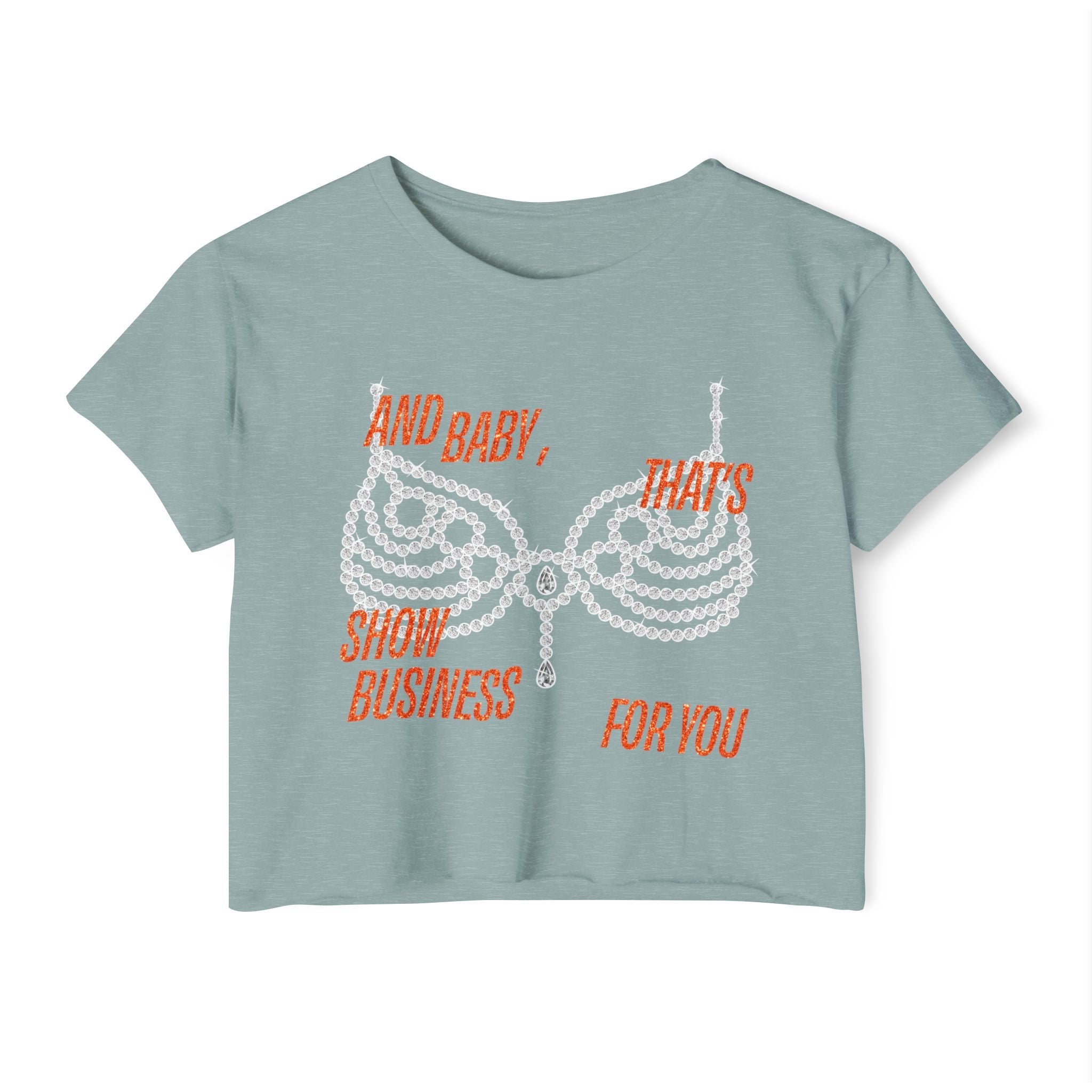 Showgirl Crop Top - Dear Ivy Design Studio