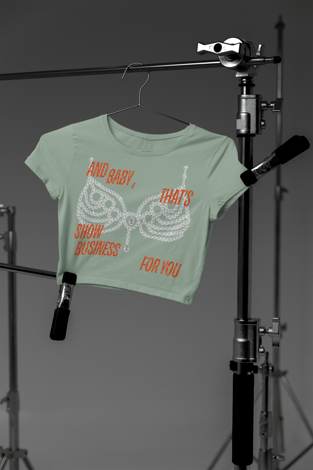 Showgirl Crop Top - Dear Ivy Design Studio