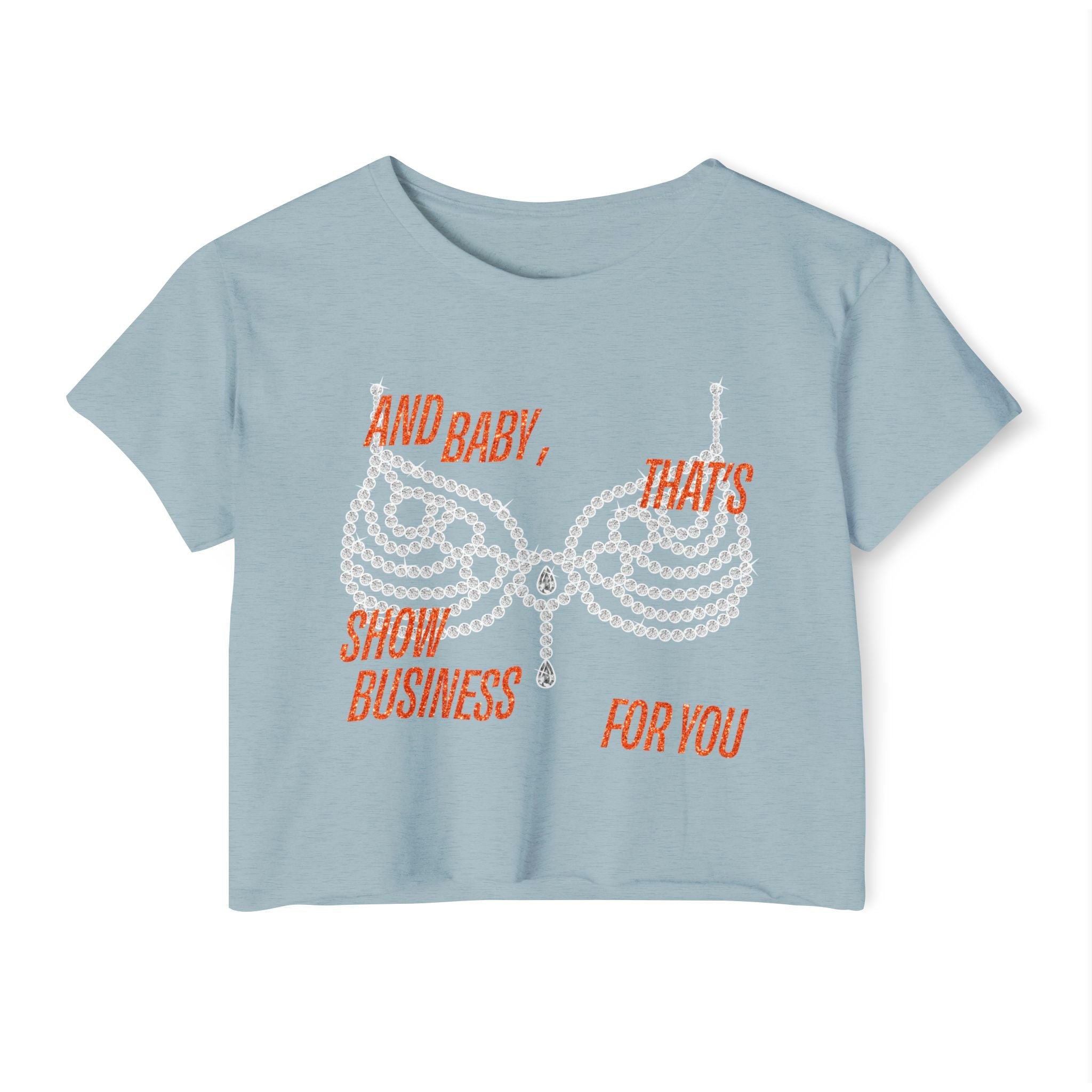 Showgirl Crop Top - Dear Ivy Design Studio