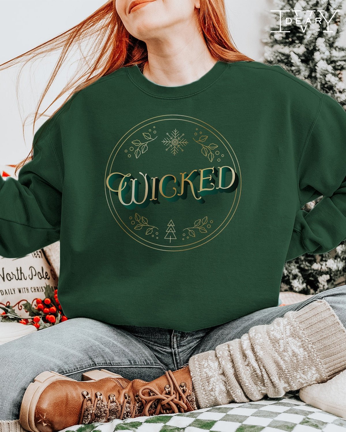 Wicked Sweatshirt: For Good Holiday Christmas Sweatshirt